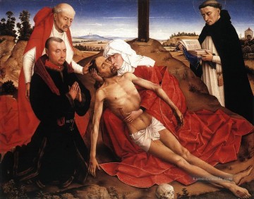 lamentation of christ Ölbilder verkaufen - Lamentation Niederländische Maler Rogier van der Weyden